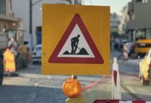 Ηράκλειο:Εργασίες στην λεωφόρο Νικολάου Πλαστήρα από τη ΔΕΥΑΗ