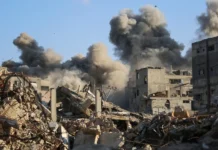 Ισραηλινά αεροσκάφη βομβάρδισαν την πόλη της Γάζας μετά την εντολή Νετανιάχου