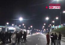 Αγρότες έκλεισαν τη νέα Εθνική Οδό Πατρών – Πύργου