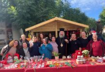 Ο Σεβασμιώτατος Μητροπολίτης Ρεθύμνης και Αυλοποτάμου κ. Πρόδρομος στο Χριστουγεννιάτικο Παζάρι του Συλλόγου «ΑΓΑΠΗ»