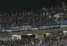 Σοκ στον ΟΦΗ: Κεκλεισμένων των θυρών στο τελευταίο ματς της σεζόν – Μια κροτίδα στον τελικό έφερε τη βαριά καμπάνα