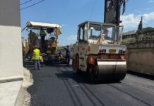 Δήμος Ηρακλείου:Εργασίες ασφαλτόστρωσης στη συμβολή των οδών Παπαναστασίου και Εθνομαρτύρων
