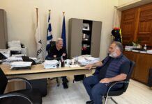 Συνάντηση του Δημάρχου Ηρακλείου με τον Πρόεδρο της ΕΑΣΗ