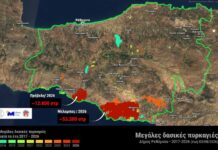 Πάνω από 95.000 στρέμματα κάηκαν στο Ρέθυμνο τη δεκαετία 2017 – 2026