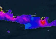 Kρήτη:Σημαντικές βροχοπτώσεις σημειώθηκαν στο νησί από 15 έως 17 Σεπτεμβρίου